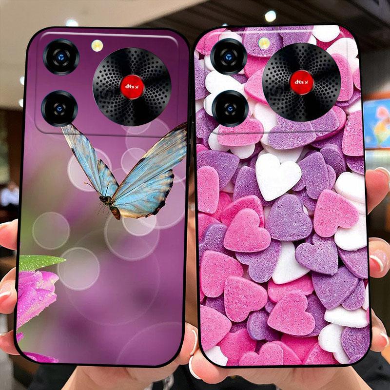 Etui Do Telefonu Nubia Music 2 Pokrowiec Music2 4G Miękki Silikon TPU Coque Shell Dla ZTE nubia Music Zderzak Fundas Etui Malowane Kolorowo