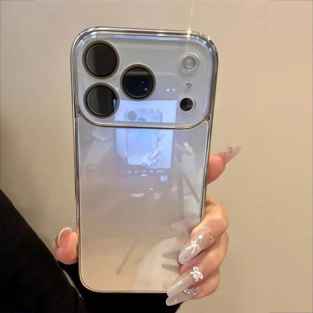 Luxury Tempered Glass Camera Protection Plating Case for iPhone 17 16 15 14 13 12 Pro Max Full Bumper Shockproof Hard Back Cover