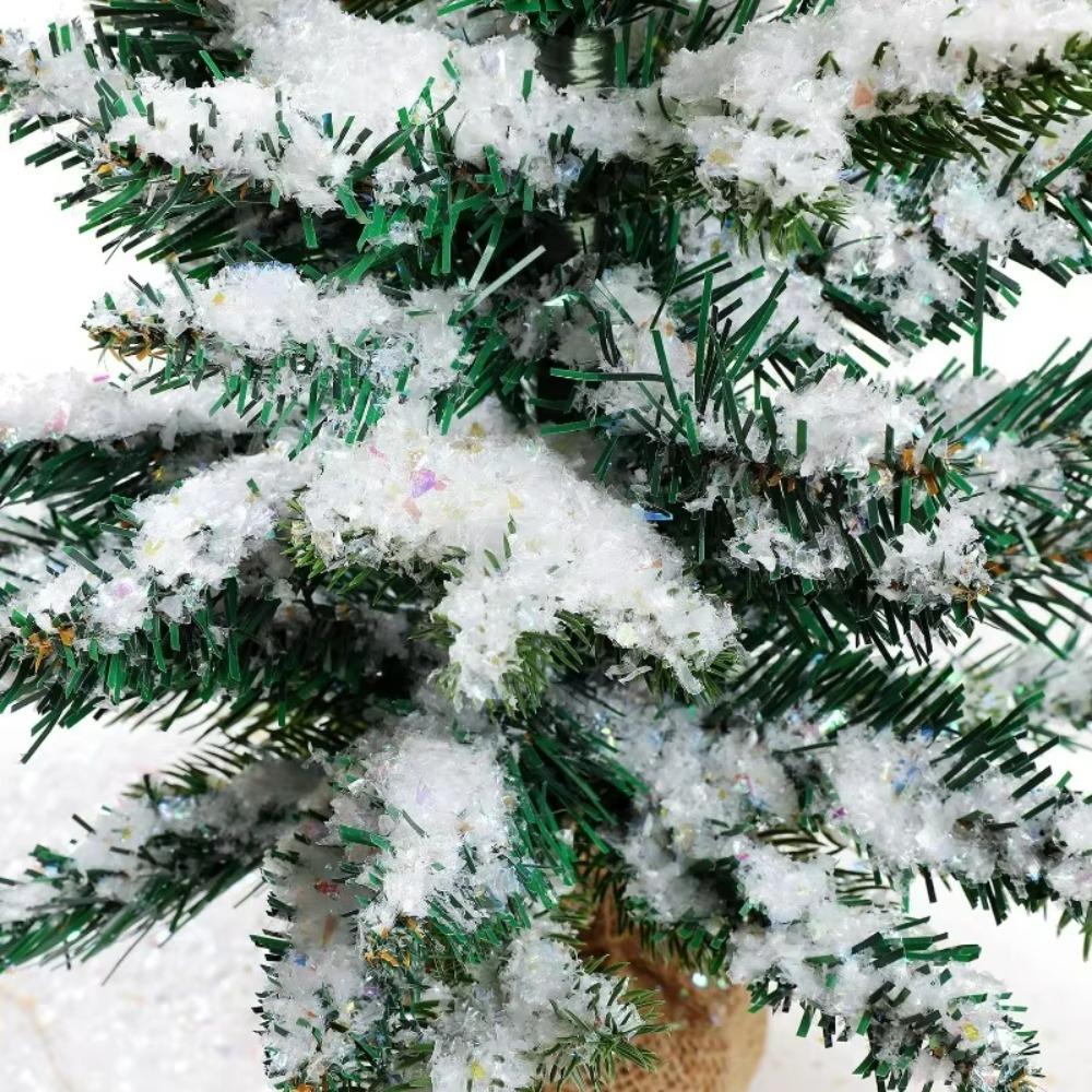 White Artificial Snow Powder Fake Snow Flakes Xmas Tree Fluffy Snowflake Christmas New Year Party Decoration Winter Scene Props