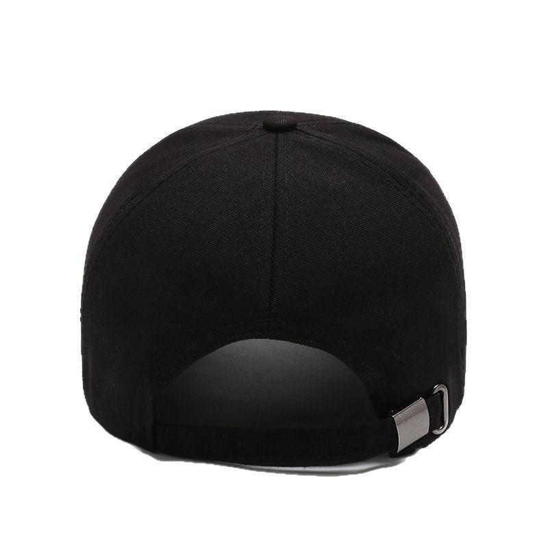 Neue Herren Sonnenhut Frühling und Herbst Outdoor Mode Sonnenhut Lässige Leinwand Alphabet Ente Baseballkappe