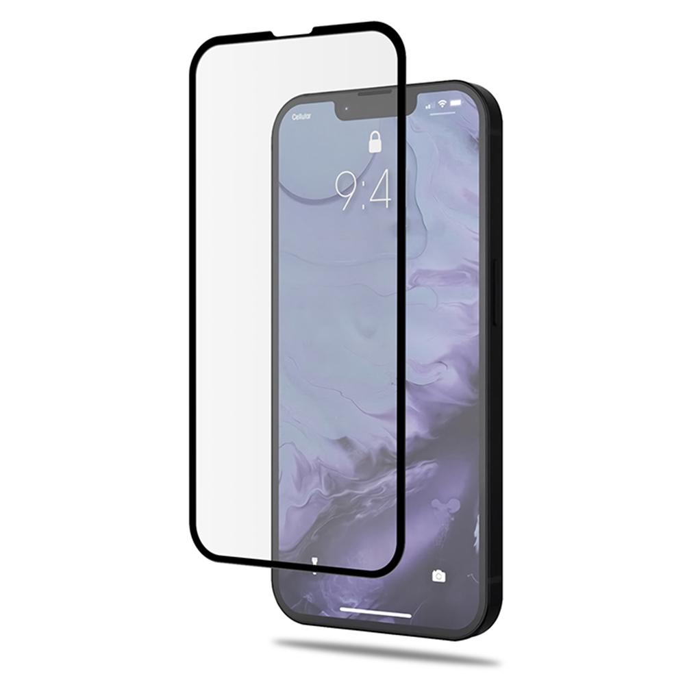 MOCOLO for iPhone 13/13 Pro/14 Cold Carving 3D Curved Tempered Glass Film Full Size Full Glue HD Clear Screen Protector