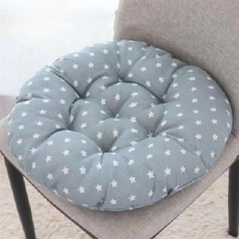Round Four Season Circular Stool Pads Nordic Style Home Decoration Chair Cushion Office Sedentary Soft Computer Chair Mats 40x40cm