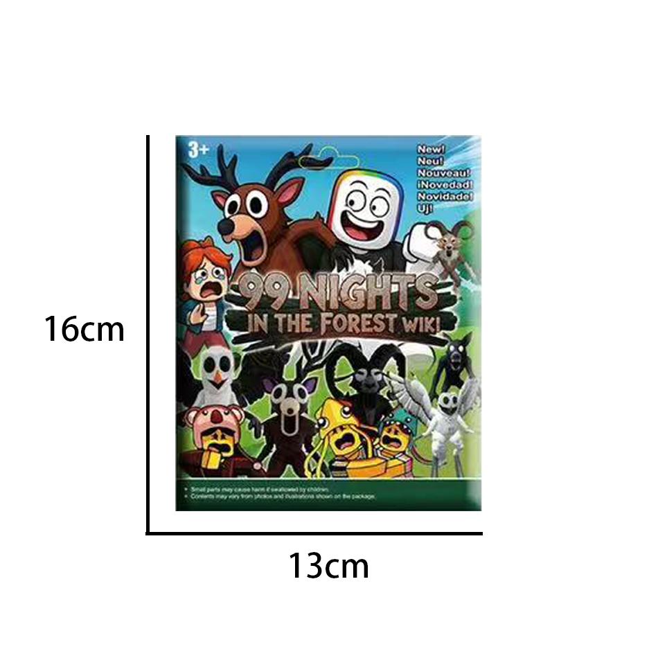 99 Nächte im Wald Bagged Series Figur Modell Spielzeug Cartoon Gaming Peripheriegeräte Schreibtischdekoration Halloween Weihnachten Kindergeschenk