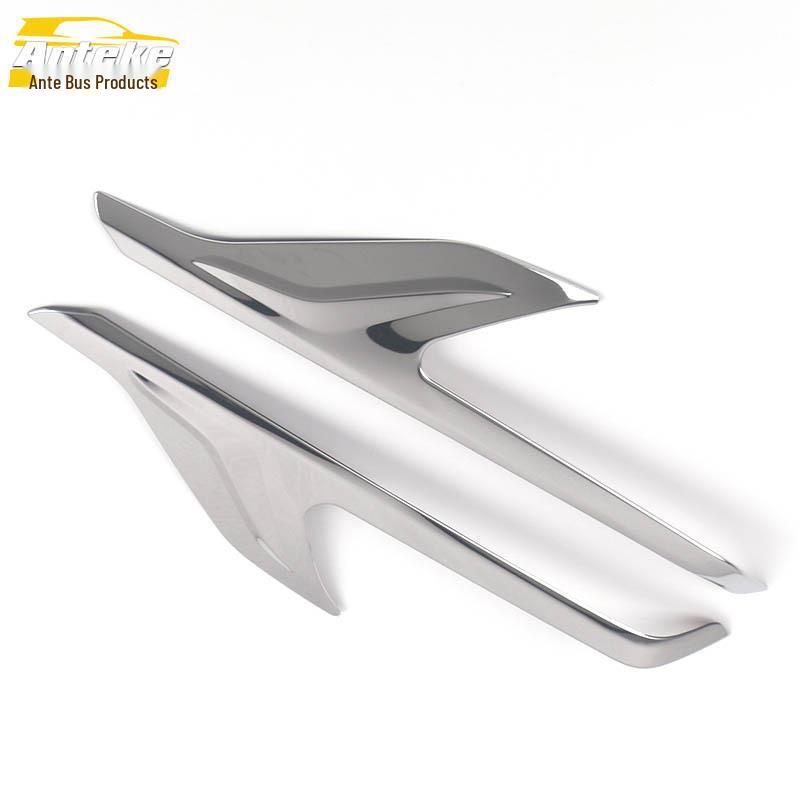 Alphard 15-21 Headlight Eyebrow Trim & Bumper Bright Strip Sticker Decoration