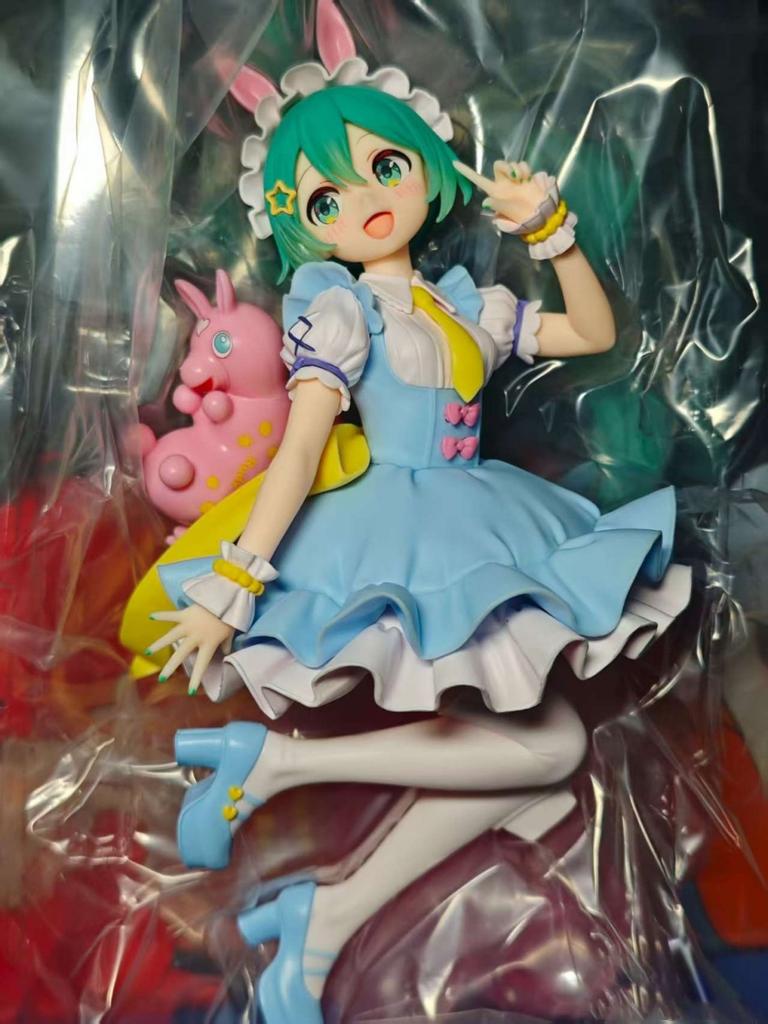 Hatsune Miku Rody Wonderland Anime PVC Action Figurine  AMP Fairy Tale Series Collectible Model Toy Birthday Gift for Fans