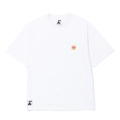 POLERSTUFF Steamed Hams Pocket Relax Fit Tee White