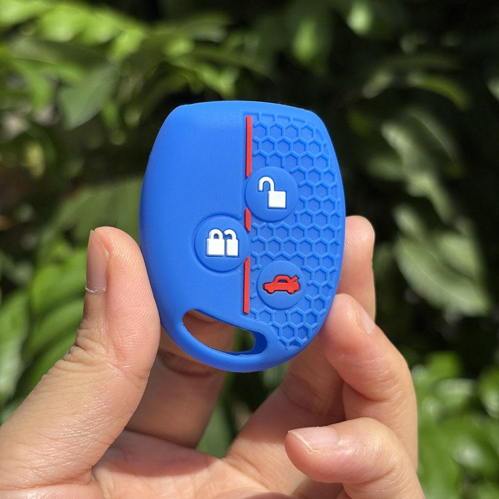 Knife Flip Keychain Protection For Ford Gm Ka Fusion Kuga St Focus 2 3 Silicone Car Key Caps Cover Case