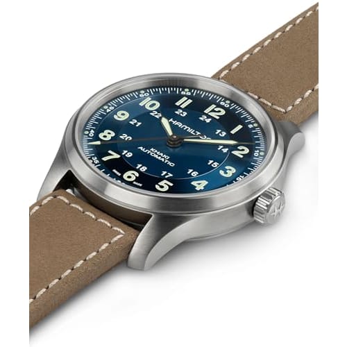 Hamilton Khaki Field Titanium Automatic Watch H70545540 Gent (Authentic Imported) with Official Warranty