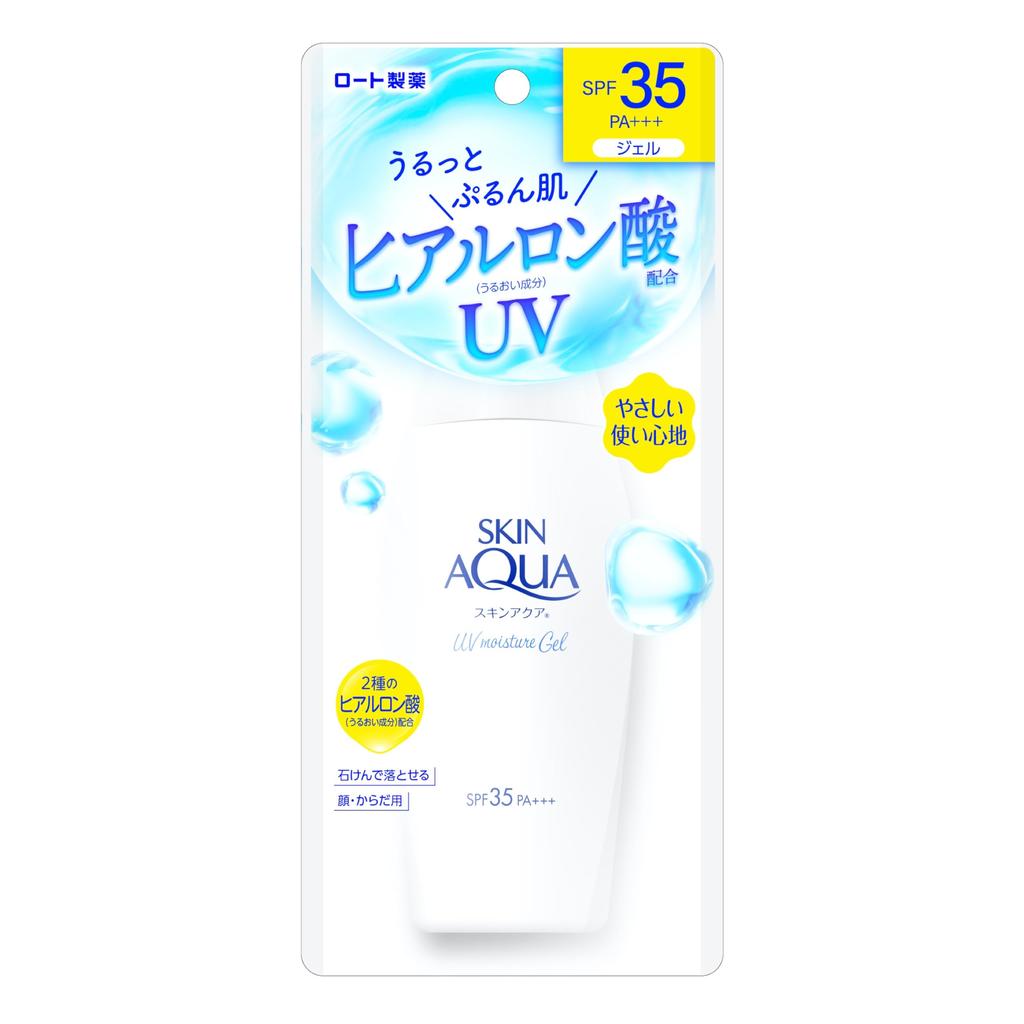 SKIN AQUA Moisture UV Gel 110g Acid UV Gentle on SPF35 (Hyaluronic Protection, Skin, PA+++)
