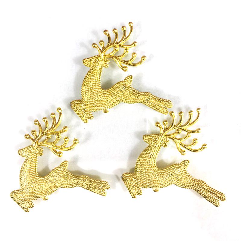 Fawn Reindeer Pearl Christmas Tree Ornaments: Exclusive Multi-Option Bell Pendants & Deer Accessories