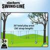 Slackers Swing Line - Turn a Healthy Tree into the Perfect Backyard Swing Set - Slackers Tree Swing Line Kit - Great Tree Swing Addition to Any Yard