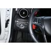 Real Carbon Fiber Function Control Button Frame Trim For Benz C-Class 2015-