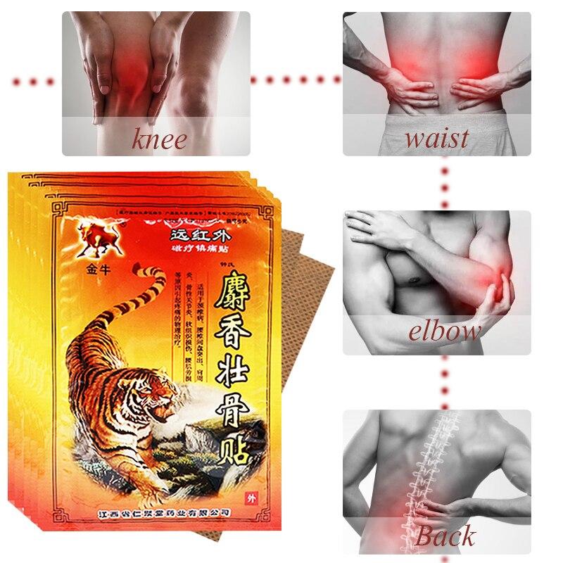 Tiger Balm Pain Relief Patch Chinese Treat Rheumatoid Arthritis Cervical Lumbar Spine Joint Sprain Sticker