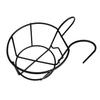 2 Plants Flowerpot Hanging Basket Holder Iron Vase Bracket