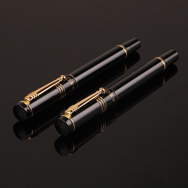 Pluma estilográfica de lujo para estudiantes, negocios, punta extrafina, caligrafía, oficina, escuela, herramienta de escritura