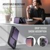 For Samsung Galaxy S24+ Case JEEHOOD J09 RFID Blocking Card Holder Leather Back Phone Cover Magnetic Case