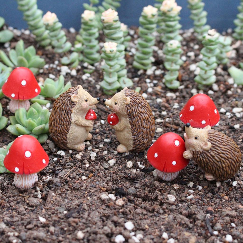 Miniature Statue Flower Pot Decoration, Cute Flower Pot Accessories Resin Statue, Suitable For Terrace, Courtyard, Decoration