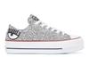 Chuck Taylor All Star Chiara Ferragni x Chuck Taylor All Star Wmns Converse Lift Ox 'Silver Red' Women's 563833C