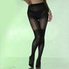 Elegant Over The Knee Black Tights for Women with Shaping Effect Mock Thigh High Look Pantyhose for Dresses or Skirts
