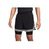 Striped Outdoor Sports Elastic Straight-Leg Mid-Waist Loose Casual Shorts Men Bottoms Black FN8097-010