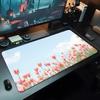 Anime Tulpenfeld Mauspads 500X1000 mm Großes Gaming-Mauspad Gamer XL Gummi Otaku Tastaturunterlage Laptop Schreibtischmatte