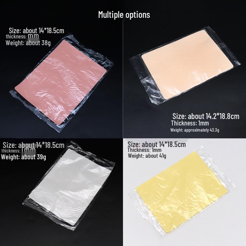 Pink Silicone Microblading Tattoo Practice Skin