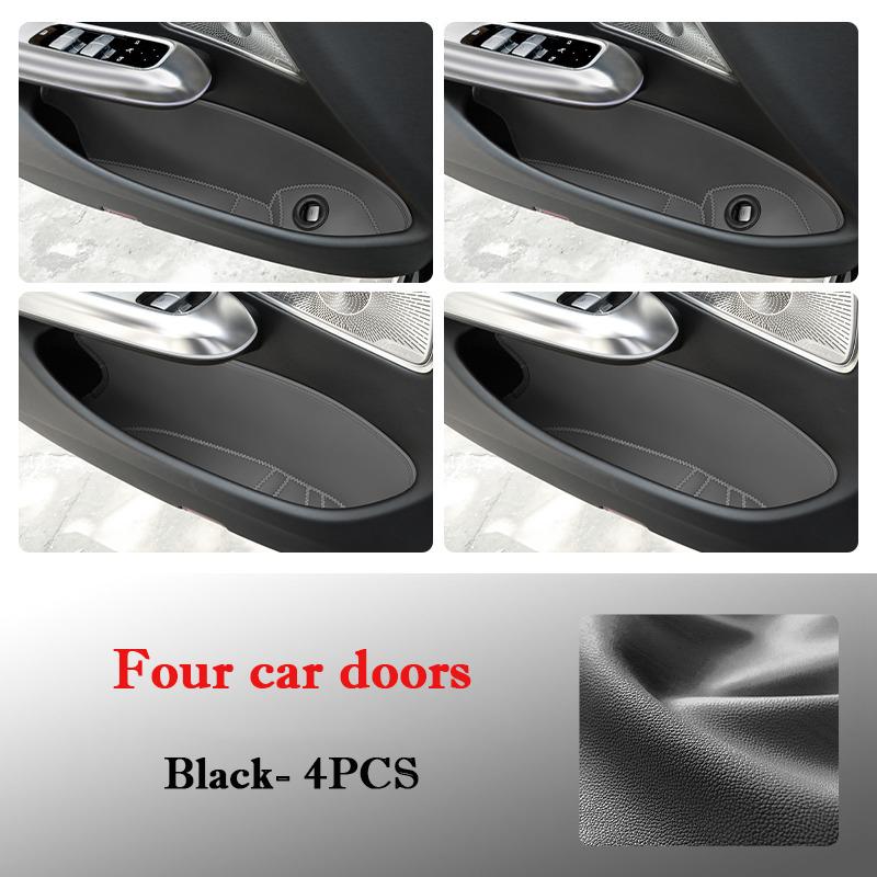 

For Lynk & Co 09 2026 2026 Car Door Slot Protective Pad Leather Waterproof door groove Mat Storage Barrel Interior Accessories