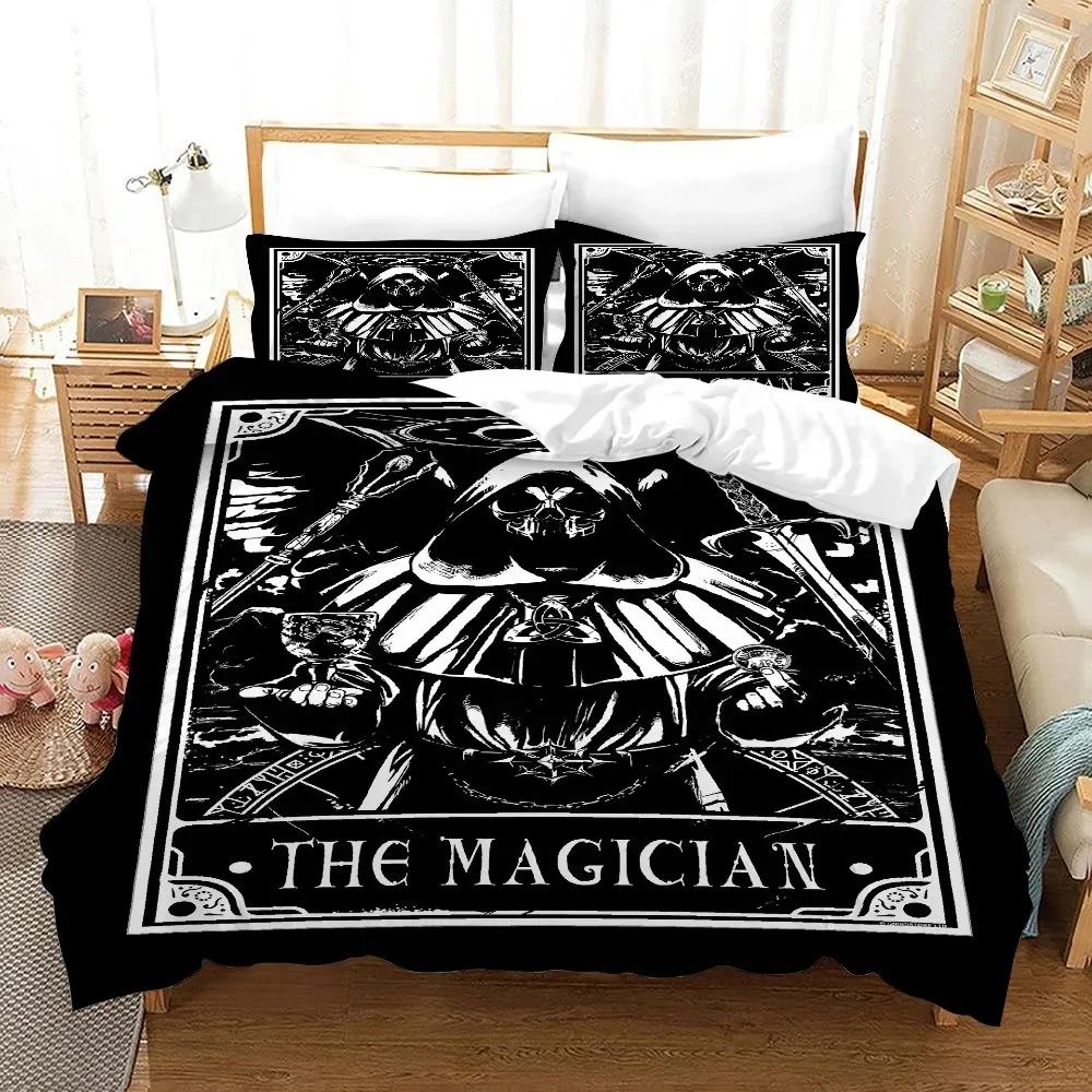 Wonderful Medusa In Myth 3D Duvet Cover Set Greek Mythology Figurine Medusa Themed Bedding Sets Full Queen Size Comforter Cover