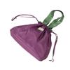 Eco-Friendly Foldable Large Drawstring Shoulder Tote for Grocery Shopping