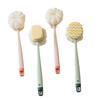 Rub Bath Brush Long Handle Rub Towel Rub Back Artifact Double-Sided Rub Soft Hair Bath Brush Detachable Bath Power
