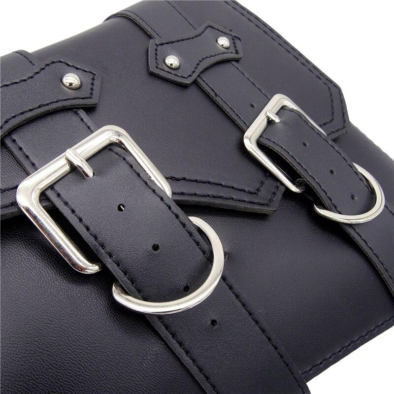 Motorcycle Waterproof Bag Motorcycle Saddle Bags Pu Leather Motorbike Side Tool Bag Out Door Luggage for Sportster XL 883 1200