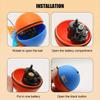 Automatic Rolling Cat Toy Interactive Chase Ball with No Batteries Needed, Motion-Activated Moving Teaser Ball