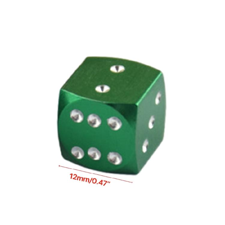 Tire Stem Valves Caps Universal Stem Covers for Car Motorcycle Aluminum Dices Caps