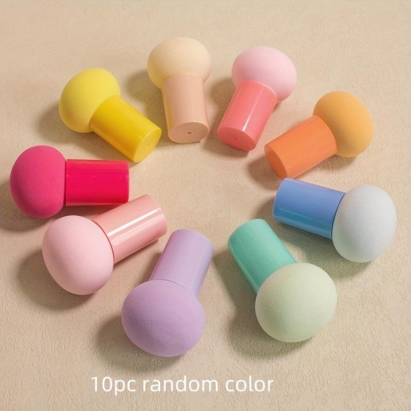 

10pcs Colorful Stencil Brush Set with Handles Ink Applicator for Scrapbooking, Card Making, Arts Crafts Wet Dry Gourd Sponge DIY