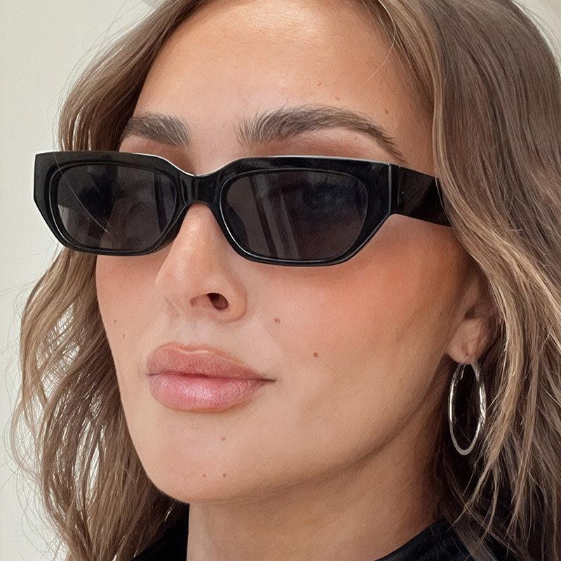 Rectangle Shape Men Sunglasses Fashion Stylish Anti-glare Sun Glasses for Woman Driving Travelling Sunglass Women