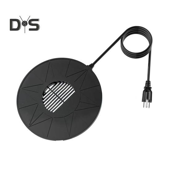 

70 Вт Нагреватель для ванн для птиц, размораживатель для мелководных прудов, термостатически управляемый зимний уличный водонагреватель для перил балконов, ванн для птиц A