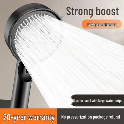 Fünf-stufiges Hochdruck-Handbrausekopf