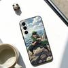 Roronoa Zoro Phone Case For Samsung Galaxy A73,A72,A71,A70,A53,A52,A51,Others Soft Black Cover