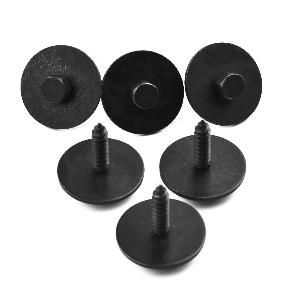 Car Screw 6pcs Set A0019906036 Accessories Black For Benz W203 W204 W207 Kit Under Engine Sheet New High Quality