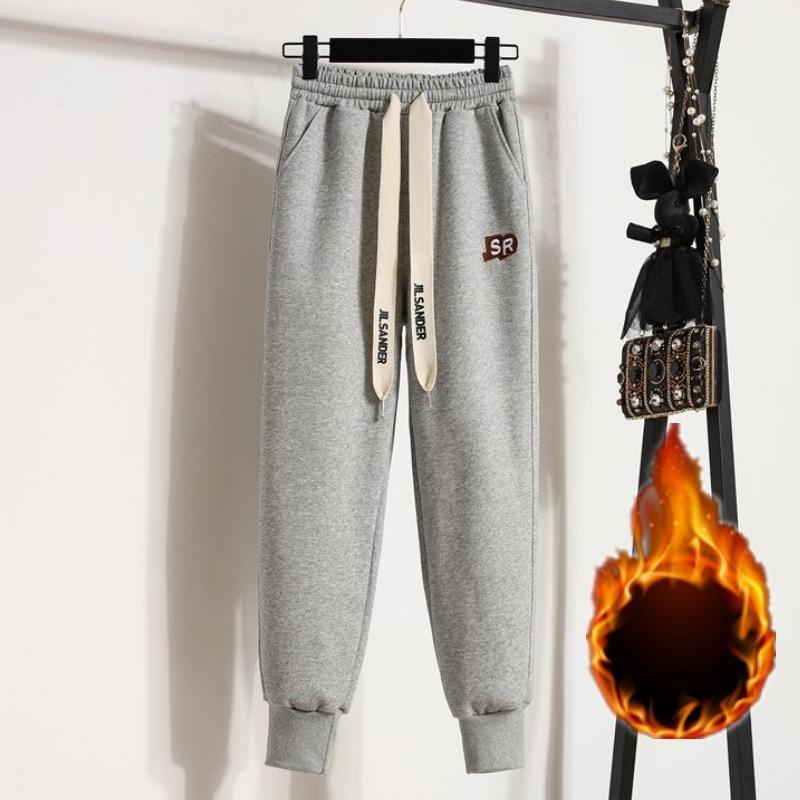 Plus-size Casual High-waisted Harlan Sweatpants for Women