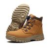 Rotating Button Work Shoes for Men Steel Toe Boots Anti Shock Anti Puncture Work Sneakers Non Slip Waterproof Work Safety Shoes