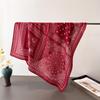 Fashion Decoration Square Scarf Women Luxury Paisley Print Soft Head Scarves Cotton Feel Headscarf Warm Foulard Bandana Neck Tie