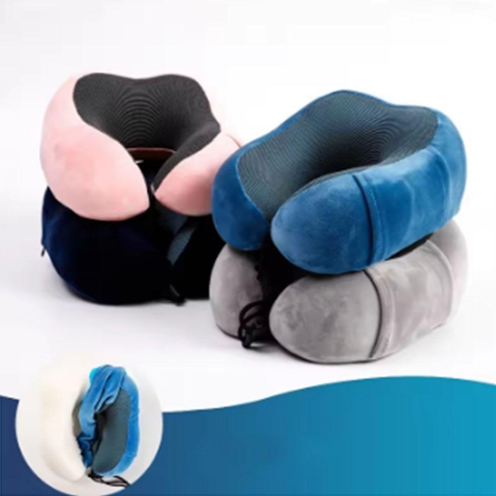 Soft U Shaped Neck Pillow Lightweight Travel Neck Guard Pillow  Healthcare Bedding