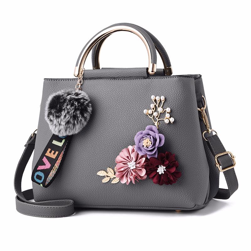 Damen Tasche Neu 2026 Mode Damen Blumen Ein Schulter Crossbody Tasche Handtasche