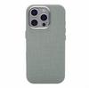 Case For iPhone 16 Pro Max 15 14 13 Case Fashion For MagSafe Magnetic Matte Nylon Leather Phone Cover Shockproof Bumper