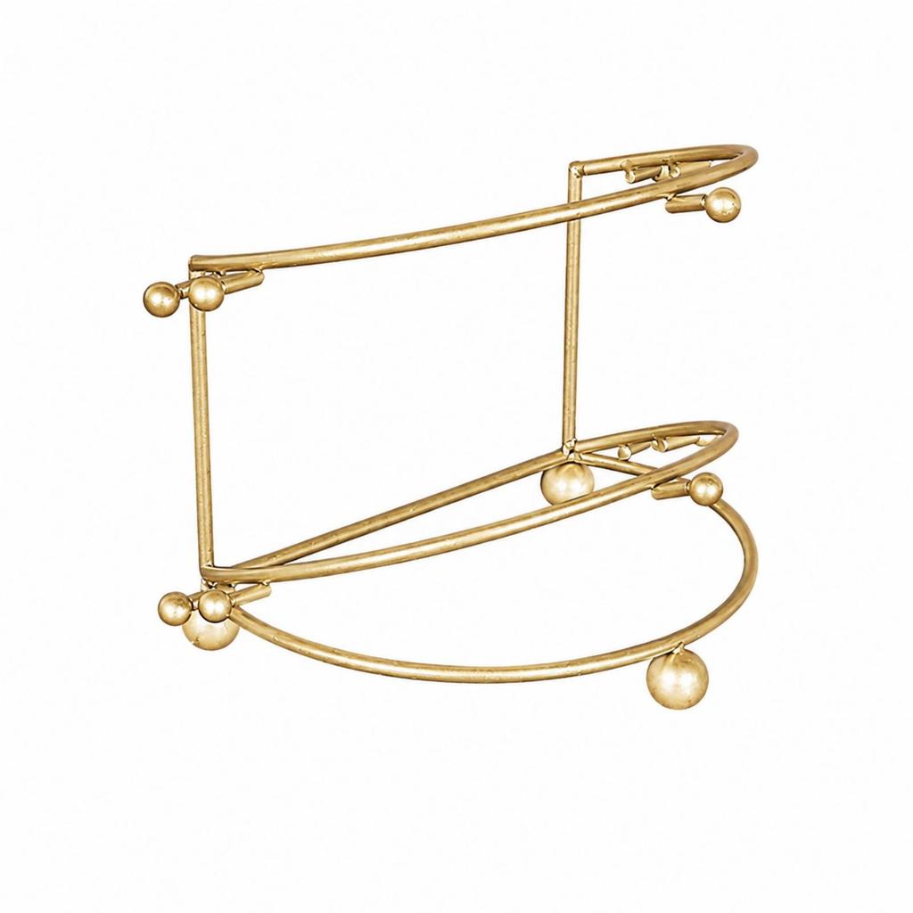 Tiara Display Rack Metal Crown Stand Sturdy for Dressing Rooms, Brides
