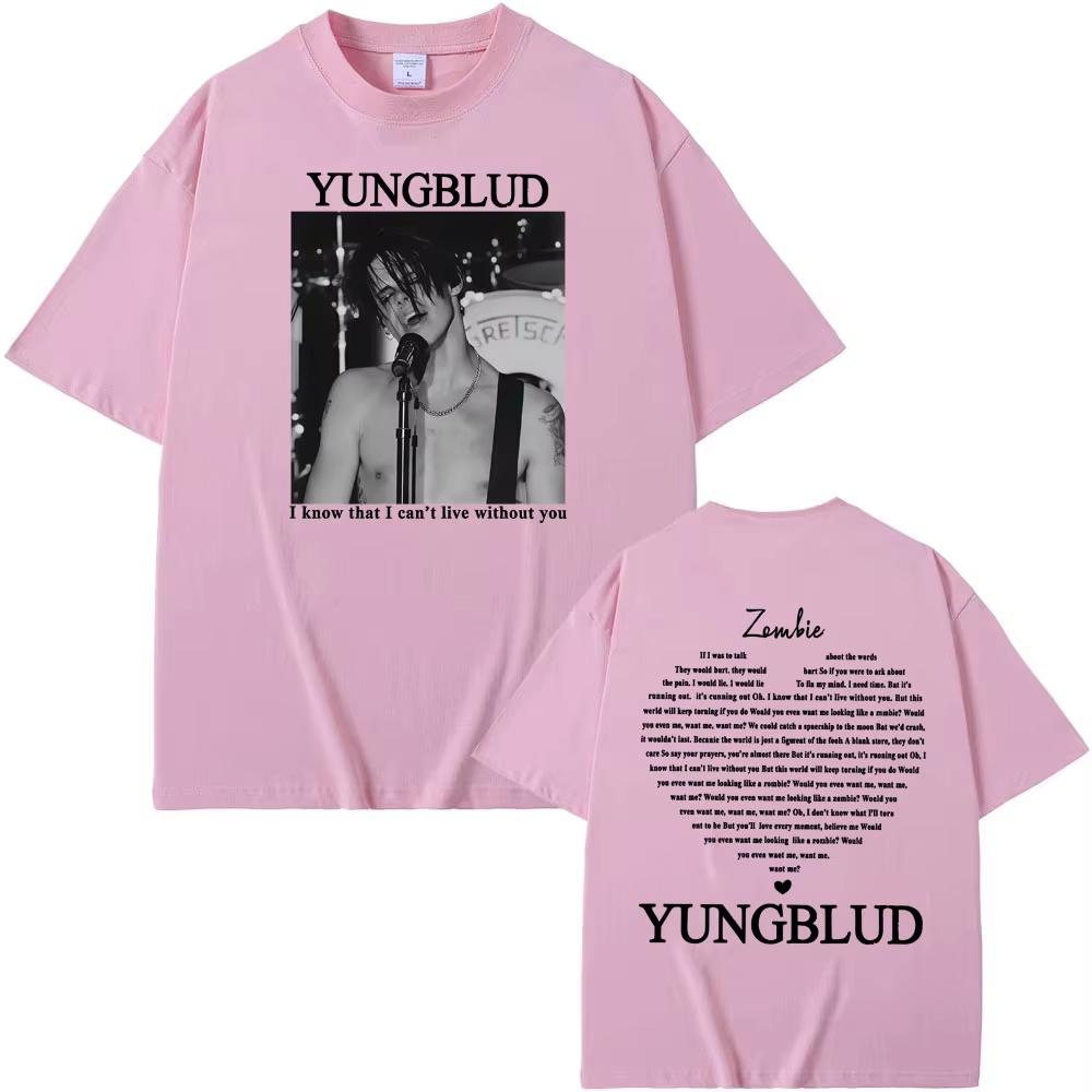 Yungblud 2026 World Tour New Idols Vintage Tshirts Unisex Unisex Punk Rock T Shirts Shortsleeved Hiphop Oversized Tees Unisex