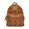 [Pre-Owned] Classic Allover Logo Studded Three-In-One Coated Canvas Shoulder Crossbody Backpack - Good #XT1YK4