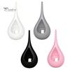 Vertical Grain Texture Candle Compact Size Candlestick, Holder, Water Drop Shape Bedroom Holder 3D Printed Candlestick for Living Room Dining Table