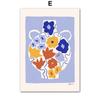 Abstract Vase Floral Flower Market Leaf Wall Art Canvas Painting Posters And Prints Hotel Shop for Restaurant Room Home Decor